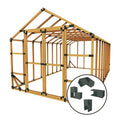 10 ft. W x 20 ft. D DIY Greenhouse Kit Y1049