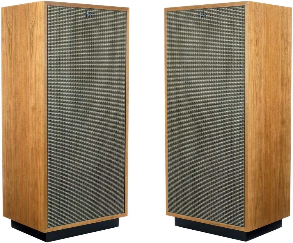 Natural Cherry Floorstanding Horn-Loaded Speakers M4444