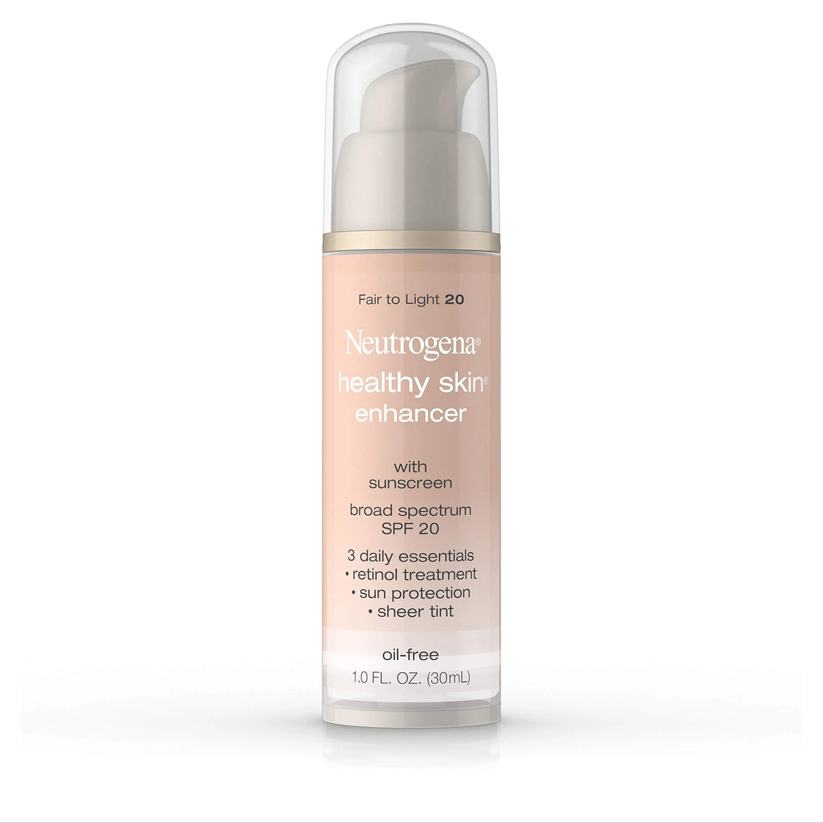 Fair To Light 20 Face Tint With Retinol & Broad Spectrum Spf 20 Sunscreen, 1 Fl. Oz E3316