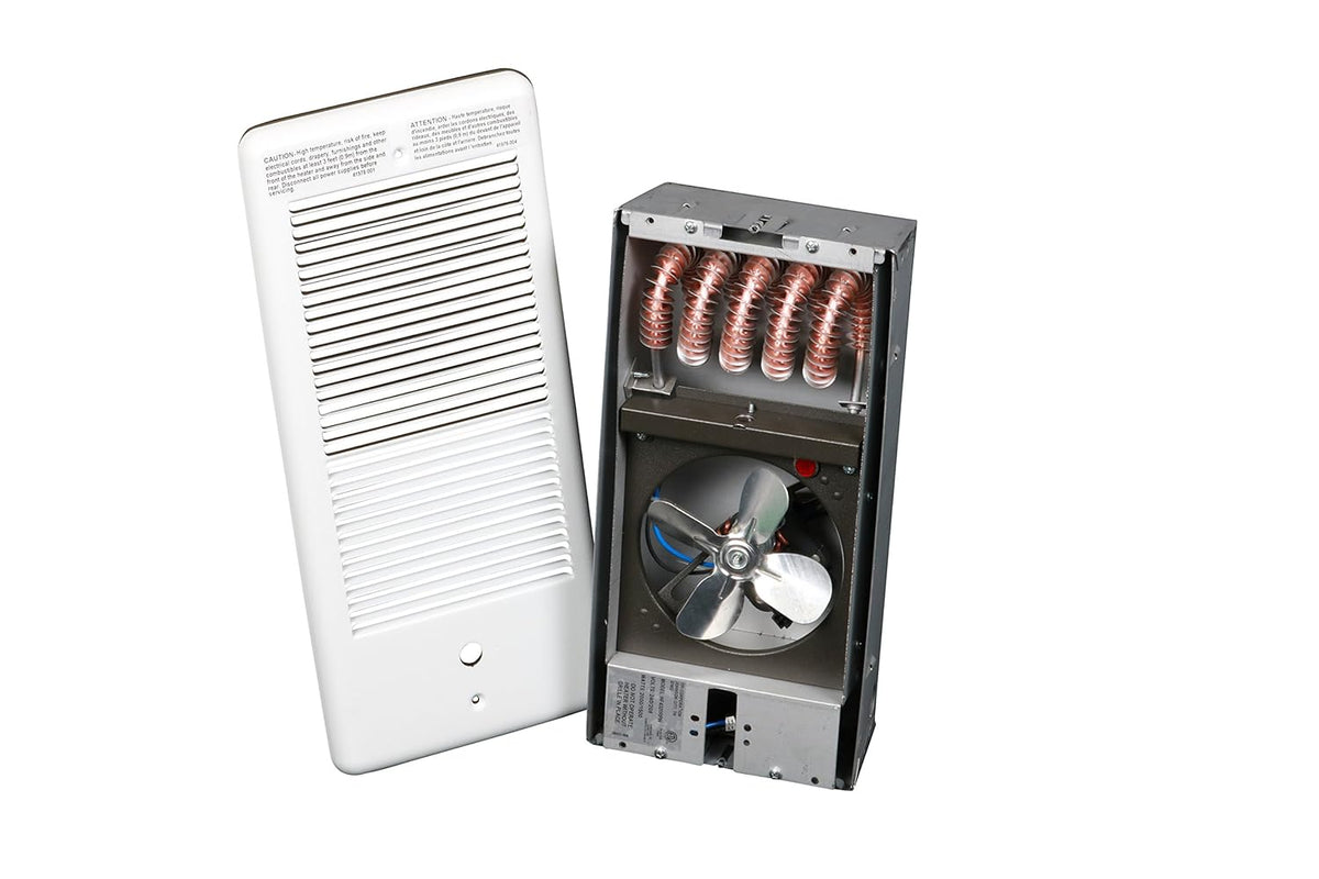 White 2000/1500 W Fan Forced Wall Heater S86266