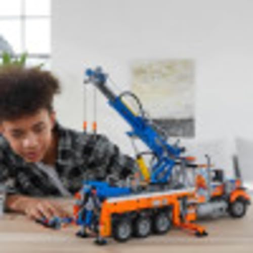 Heavy-Duty Tow Truck Building Set V351120