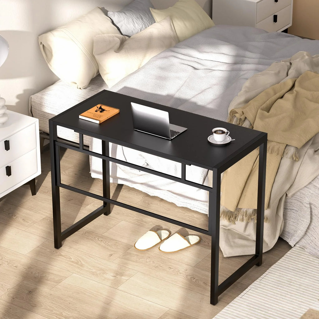 Black 35.4 in Folding Desk V31319