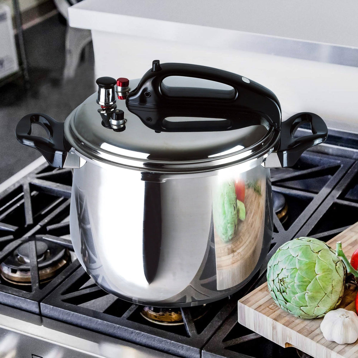 Stainless Steel 9.5 Quart Pressure Cooker R642934