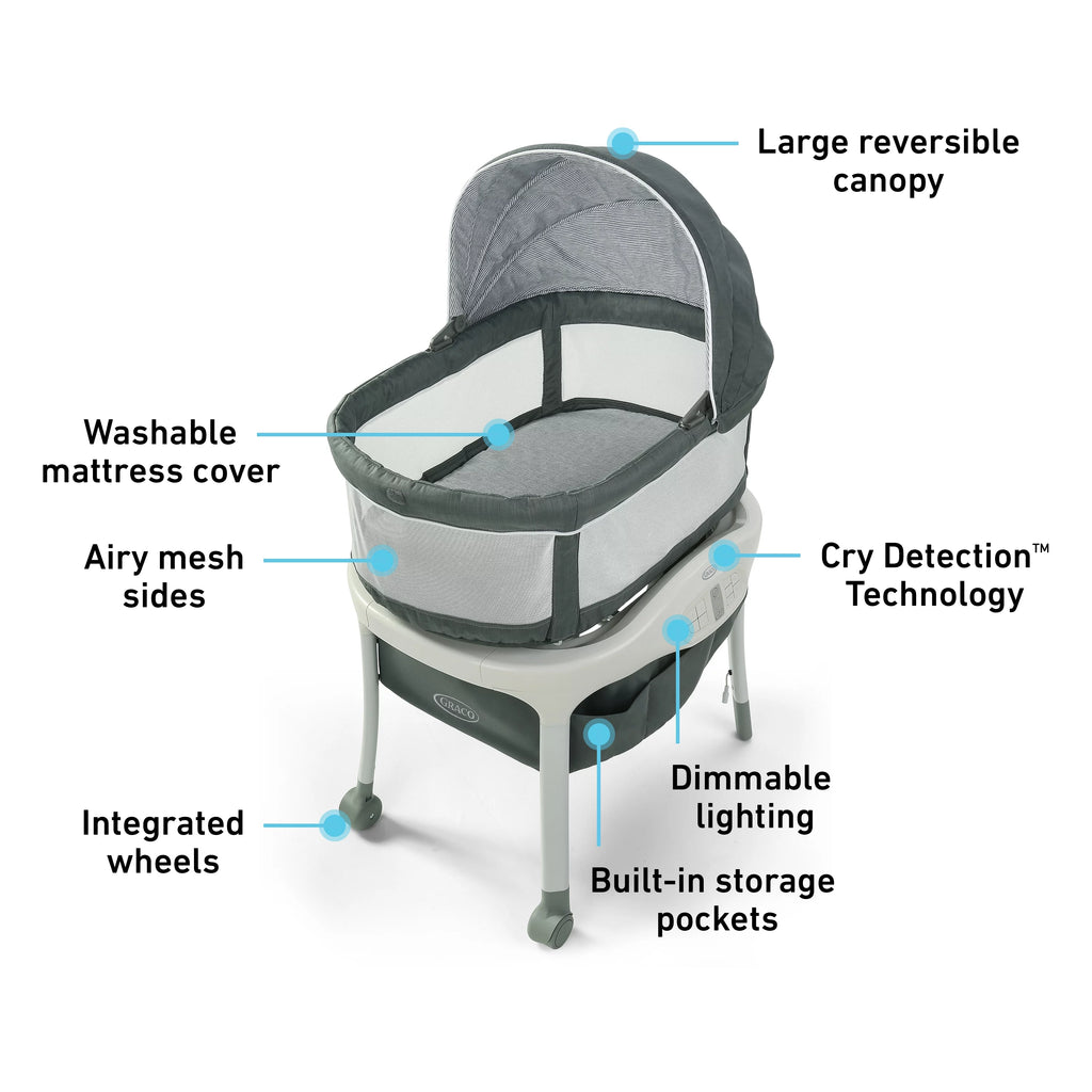 Ellison Bassinet with Cry Detection Technology Z546