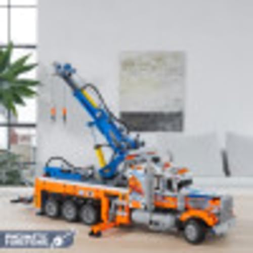 Heavy-Duty Tow Truck Building Set V351120