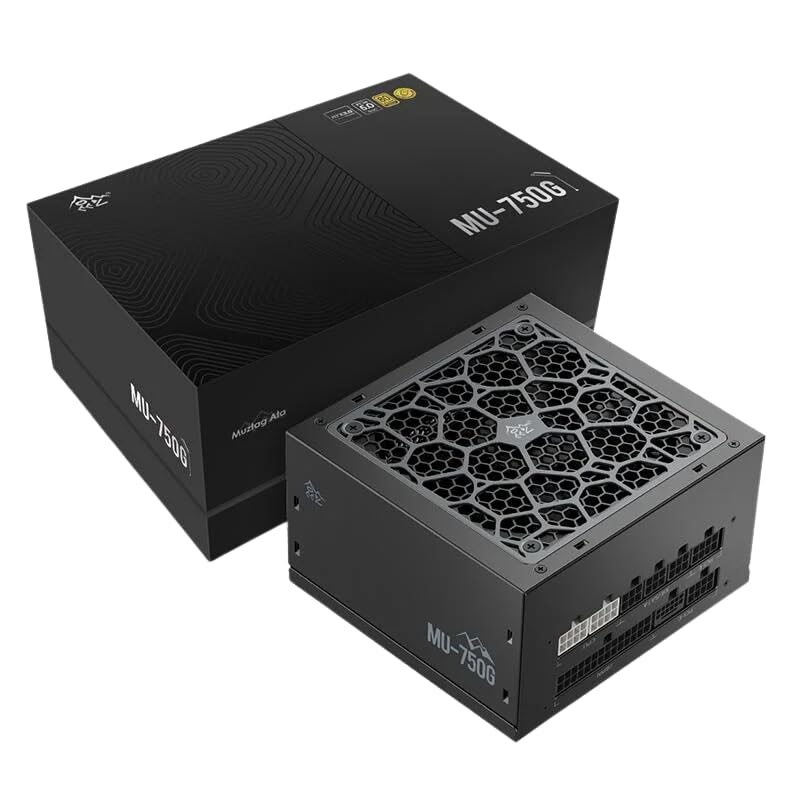 750W White 80 Plus Gold ATX 3.0 Power Supply L7389