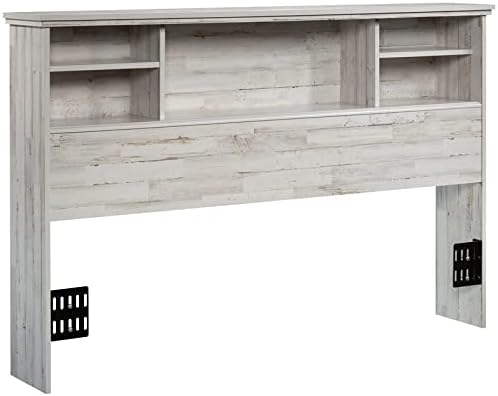 Wooden Full-Queen Bookcase Headboard Y697