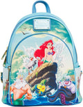 Disney The Little Mermaid Ariel Scene Double Strap Shoulder Bag Purse G157