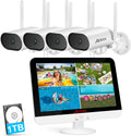8 Channel 2K NVR 4Pcs 3MP Wireless Security Camera System K803