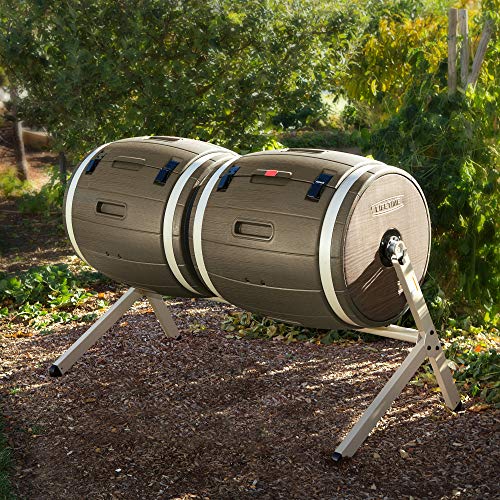 100 Gallon Double Bin Rotating Composter D265