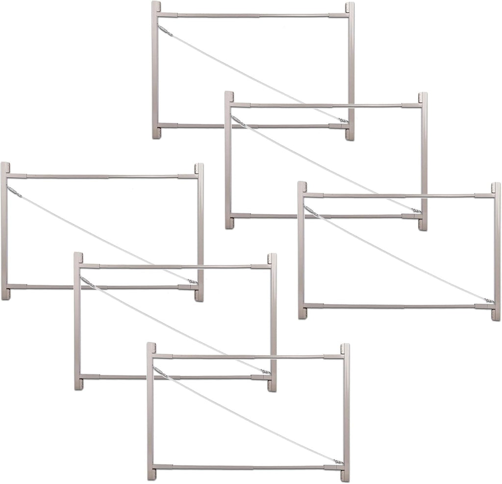 Steel Frame Gate Building Kit, 36-72 Inch Wide Opening (6 Pack) G16724