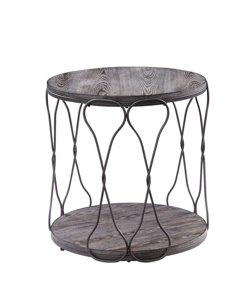 Gray End Table G302