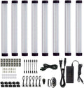 LED Under Cabinet Lighting Kit, 24W 8 Bars 6000K H94725