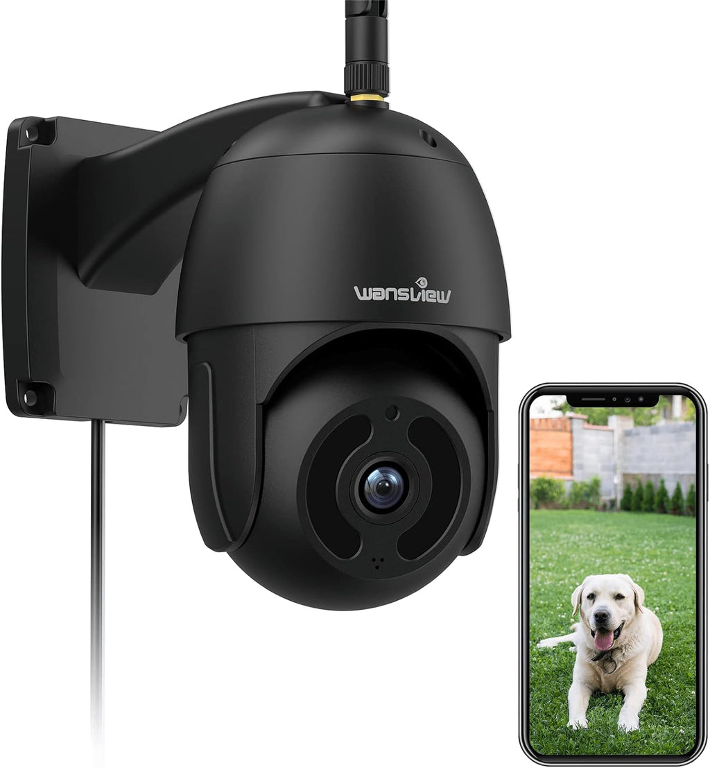 1080P Pan-Tilt Outdoor Security Camera with Night Vision C971871