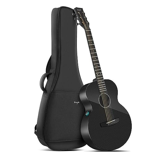 Carbon Fiber Acoustic Electric Guitar, 41-Inch Full Size X475