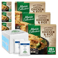 Aged Cheddar Cheesy Chicken & Rice Bowl, Frozen Meal, 12 oz, Pack of 6 M2006