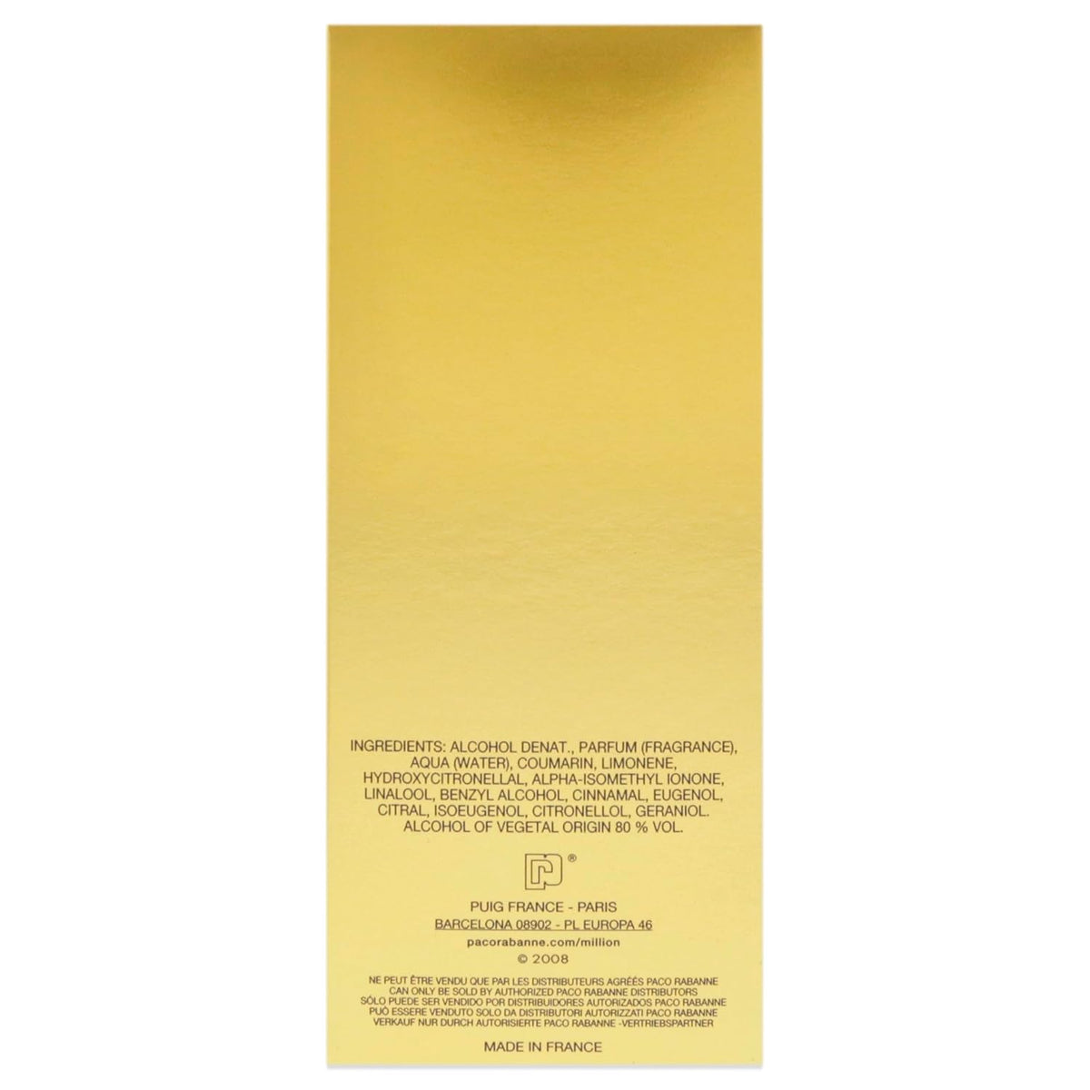 1 Million EDT Spray 3.3 oz U65013
