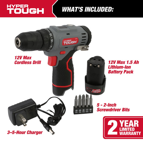 12V Max Lithium-Ion Cordless 3/8-inch Drill Driver L304