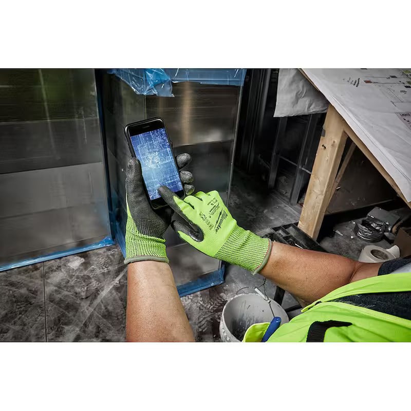 Cut Resistant Polyurethane Dipped Work Gloves Q39546
