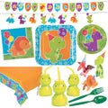 163ct Dino Party Tableware Kit D3185