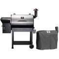 Silver Wood Pellet Grill Smoker R2091