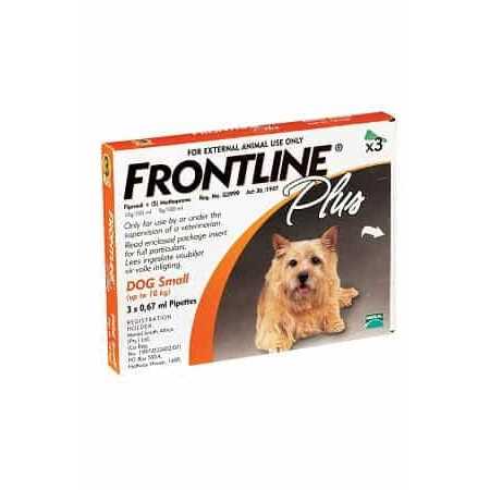 Frontline Plus Small Dogs 2-10Kg K4694