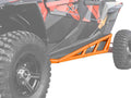 Red Nerf Bars with UV-Resistant Powder Coat Finish Q84728