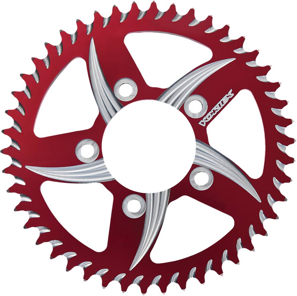 Red 40T Aluminum Rear Sprocket M87553