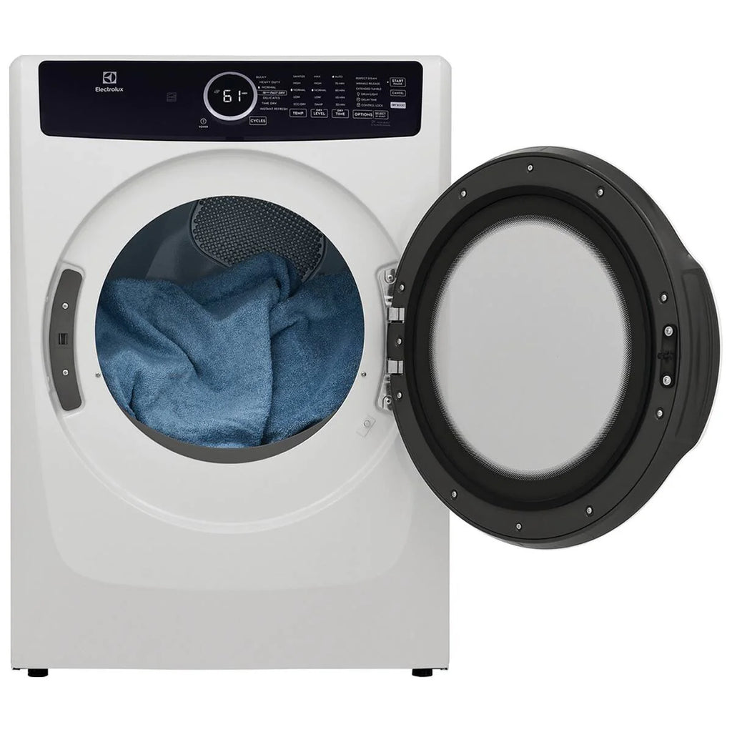 8.0 Cu. Ft. White Front Load Electric Dryer O625839
