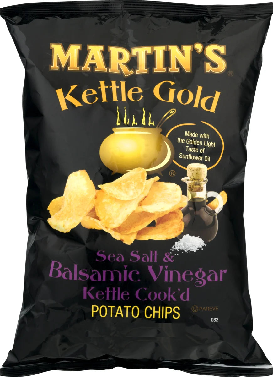 Sea Salt & Balsamic Vinegar Potato Chips 4-Pack 8 oz P4415