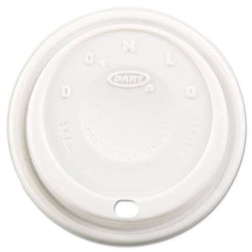 Black Plastic Dome Sipper Lids T5381