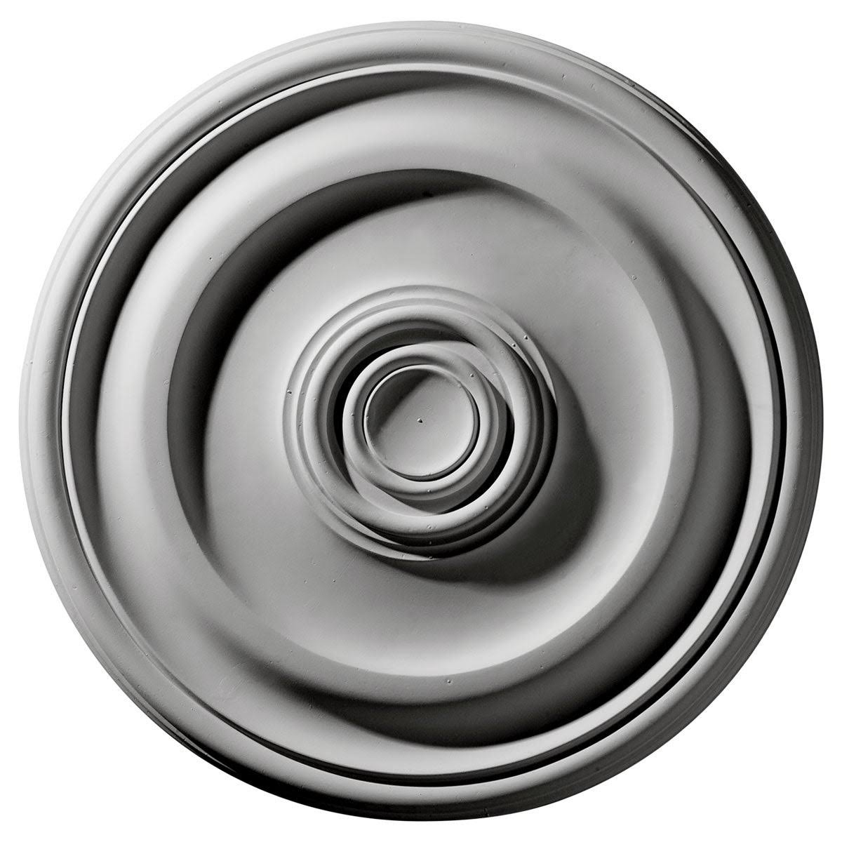 15 3/4x22OD x 1 1/2x22P Hand-Painted Ceiling Medallion Q58345