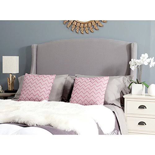Navy Linen Headboard (Queen) C42725