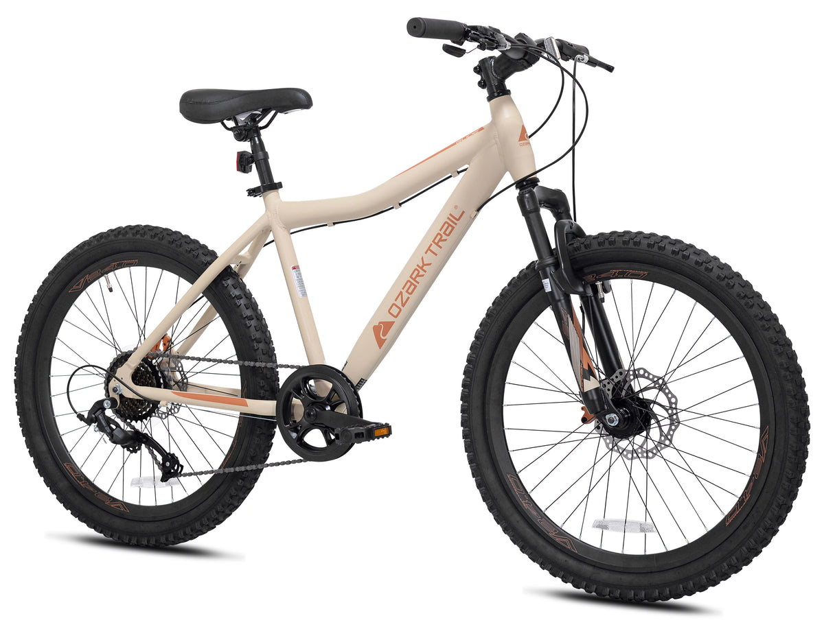 24 Glide Mountain Bike, 8 Speed, Black M157