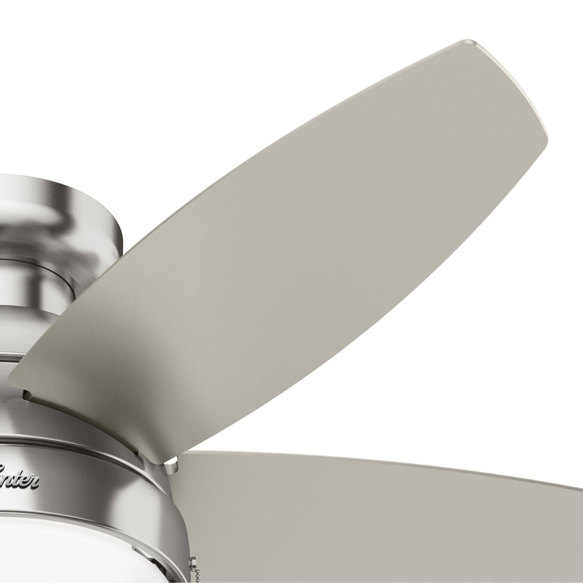 Low Profile Ceiling Fan with LED Light Kit H19564