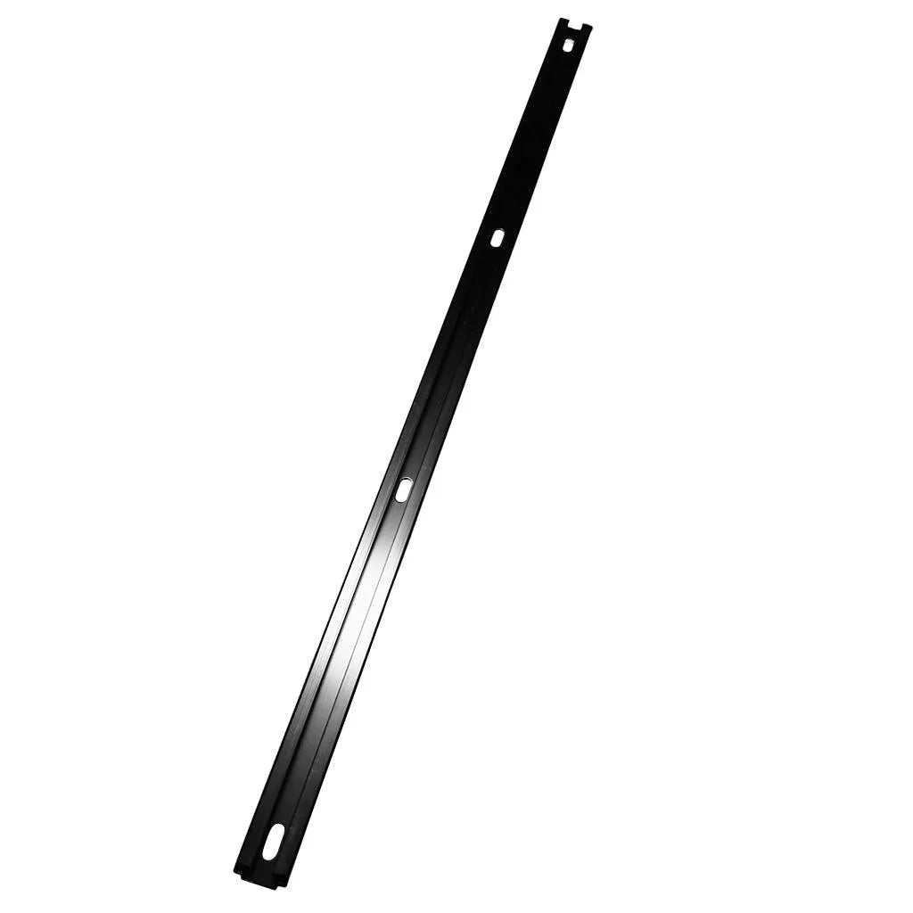Aluminum 60cm Marine Boat Rail Bracket for Fishing Rod Holder with 4 Screws Hardware A206