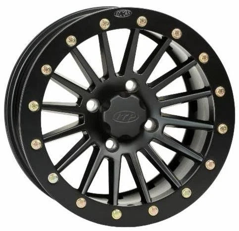 12x7 Black Bolt Wheel K17199