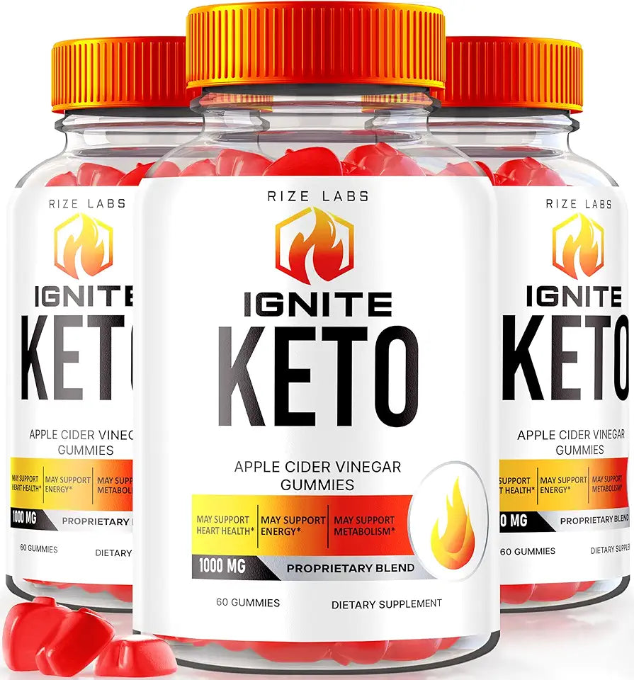 Pack of 3 Keto ACV Gummies 180 Gummies Q102