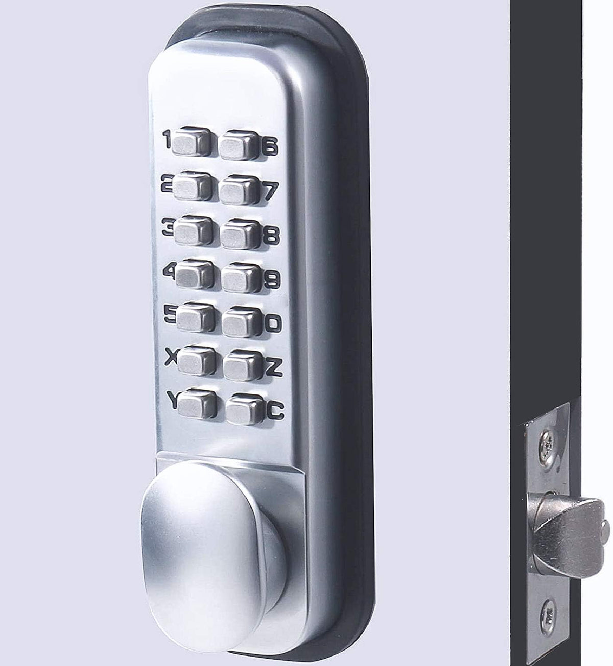 Double Keypad Mechanical 14 Key Combination Lock Y8720