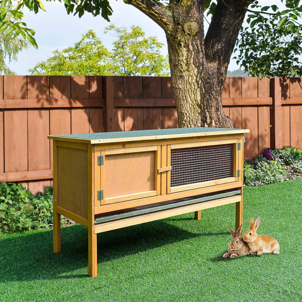 Wooden Rabbit Hutch M406796