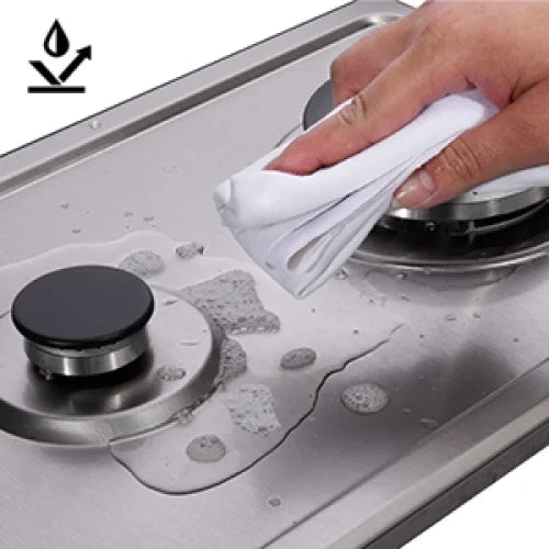 30" 5 Burner Built-in Stainless Steel Gas Cooktop with Griddle R68905