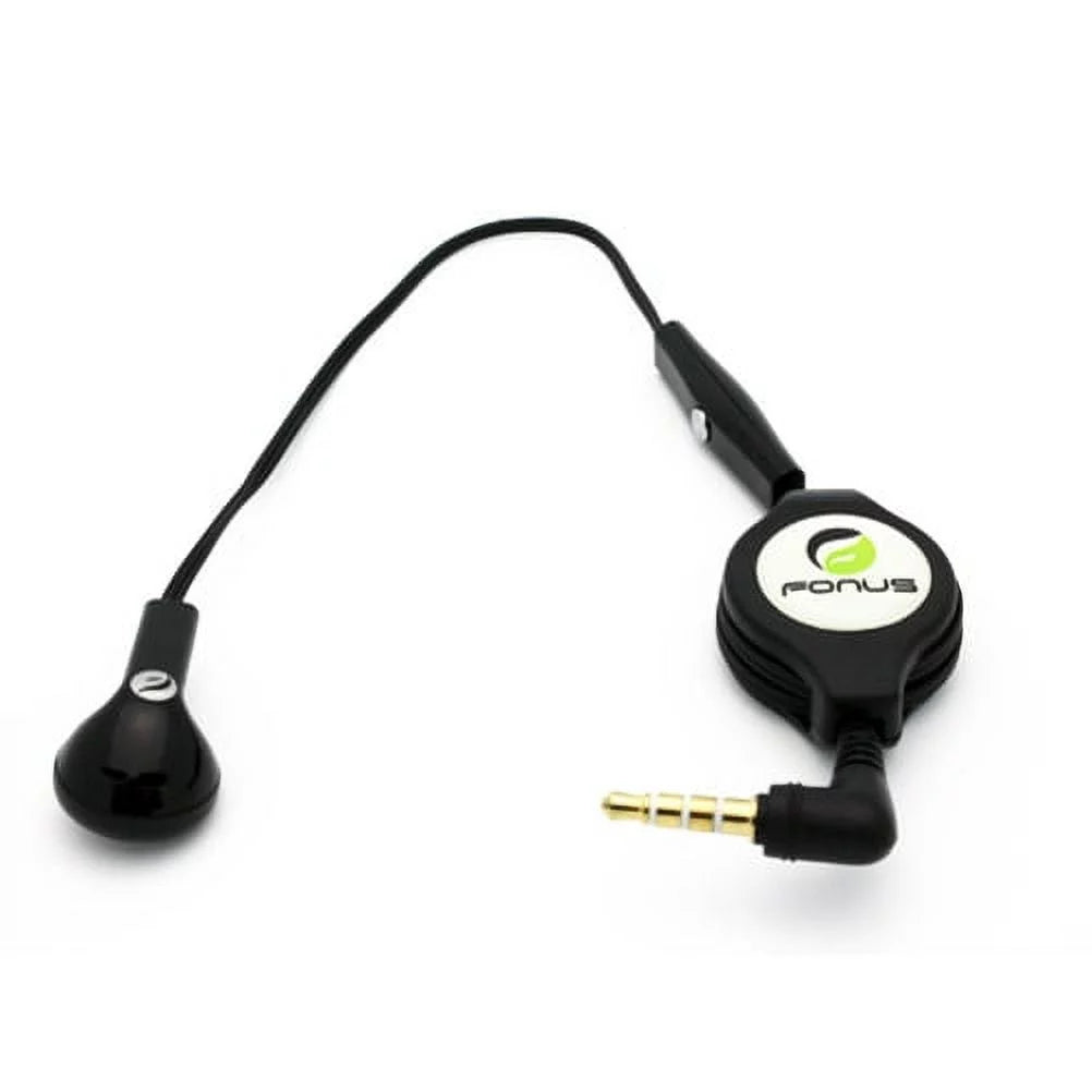 Retractable Mono Earphone with Car Charger D523999