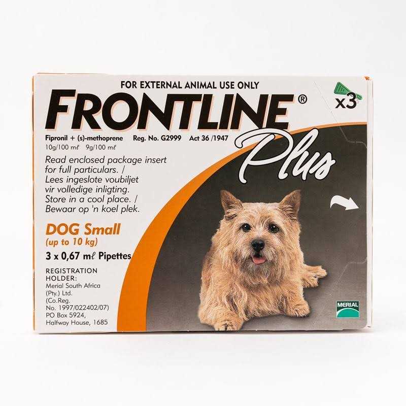 Frontline Plus Small Dogs 2-10Kg K4694