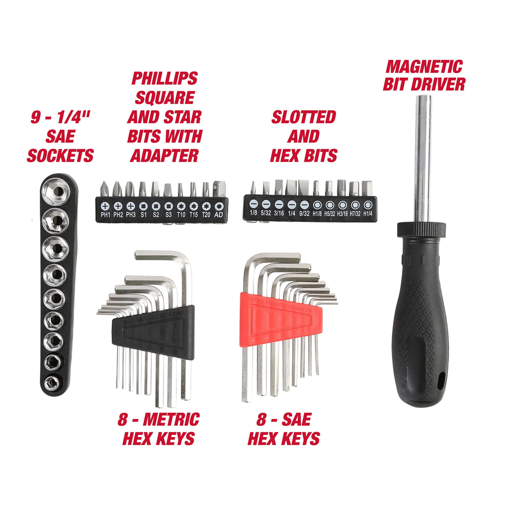 160-Piece Toolbox Set E9293