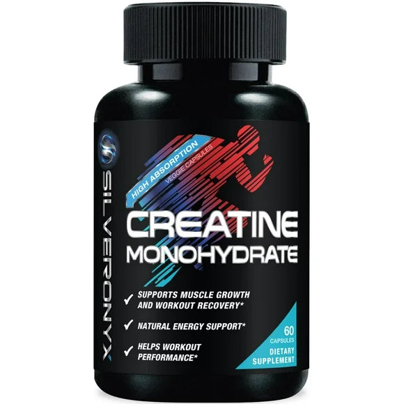Micronized Creatine Monohydrate 3000mg 60 Capsules Y4571