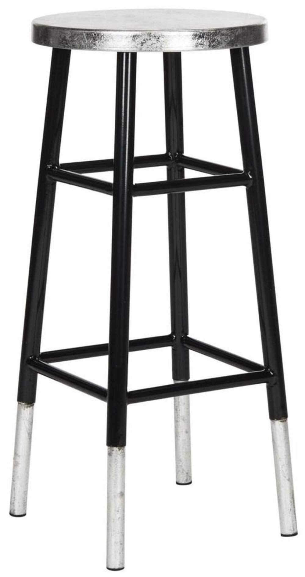 White Dipped Bar Stool A963239