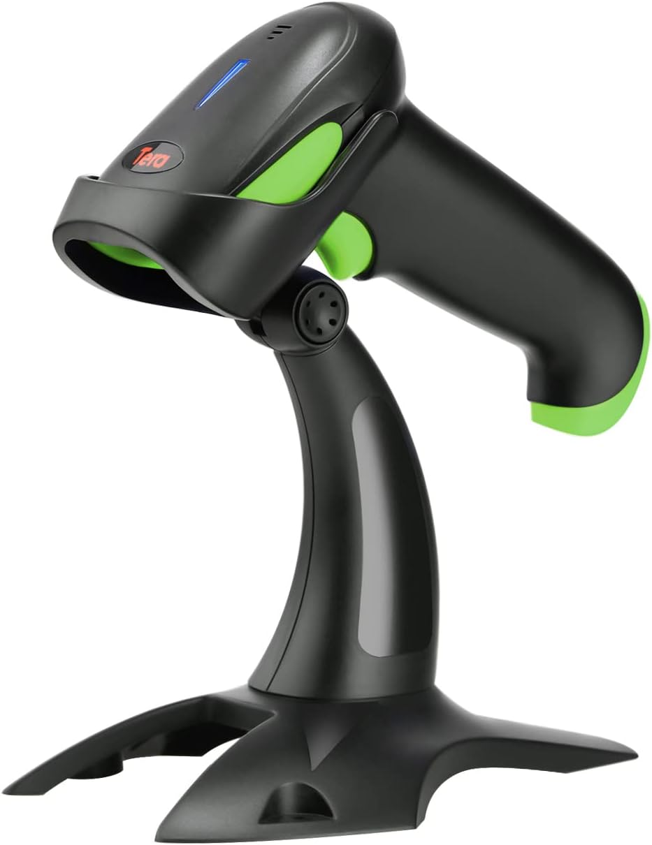 2D Wireless Barcode Scanner with Stand, Pack of 2 G62306