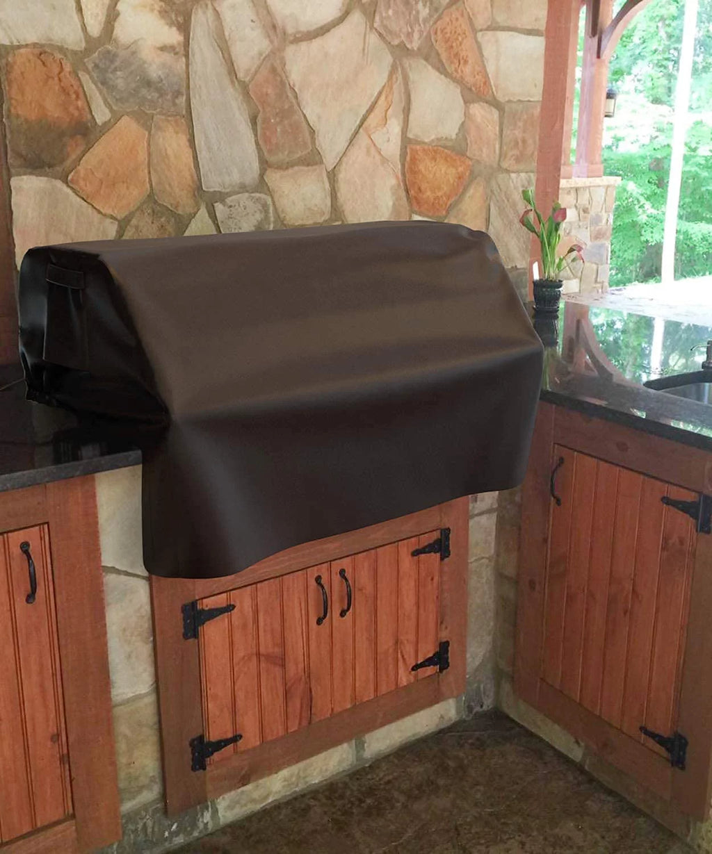 37'' Built-in Grill Cover, Waterproof & Windproof, 38" x 28" x 24" Z592518