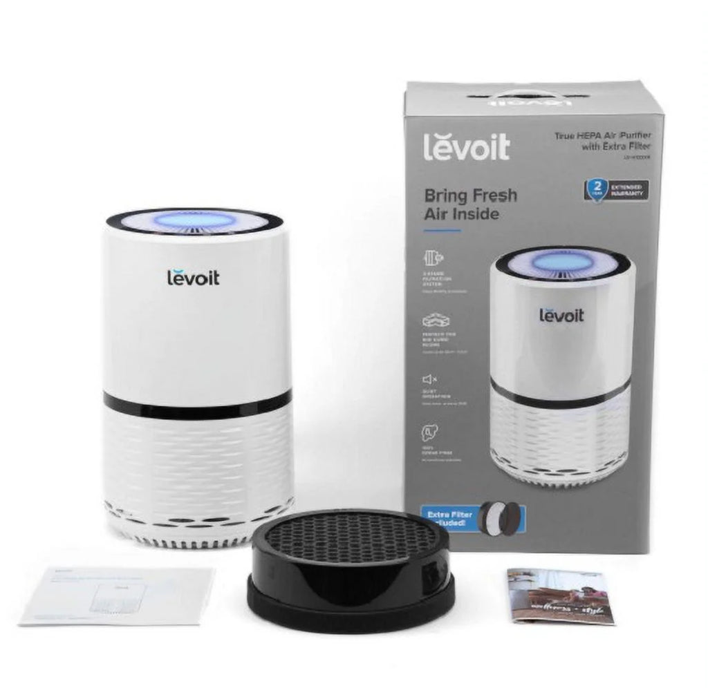 Refurbished Compact True HEPA Air Purifier with Bonus Filter U86685