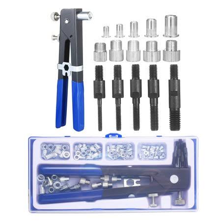 Rivet Nut Tool Kit Set with Metric Rivet Nuts W752